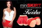 KEISHA GREY MINI SKIRT PXSSY& ANUS MASTURBATOR