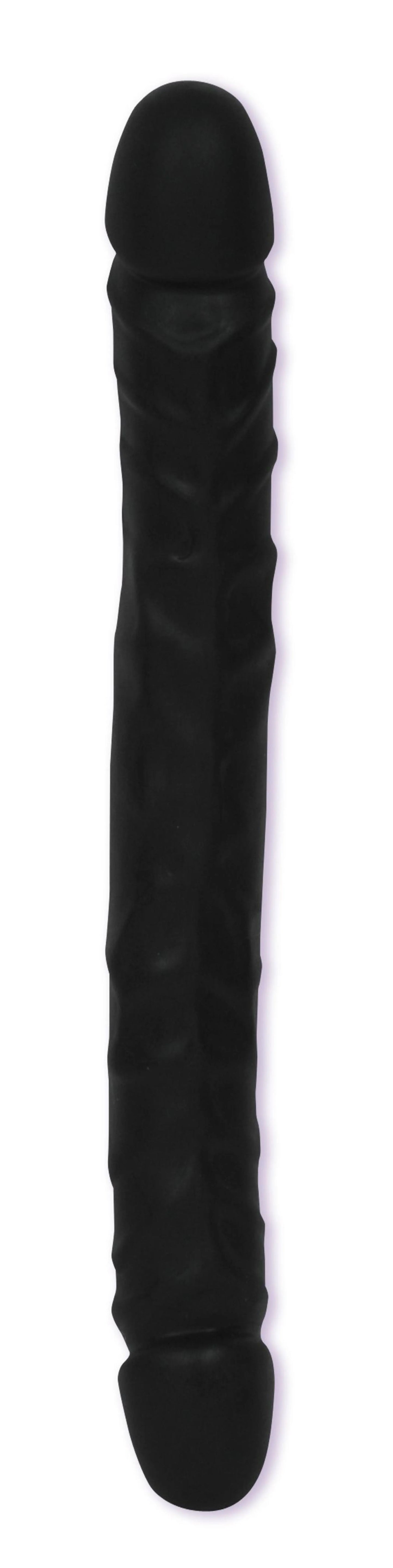 VEINED DBL HEADER-BLACK 18IN CD