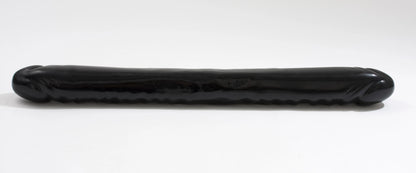VEINED DBL HEADER-BLACK 18IN CD