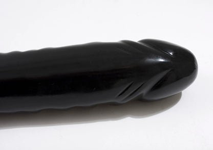 VEINED DBL HEADER-BLACK 18IN CD
