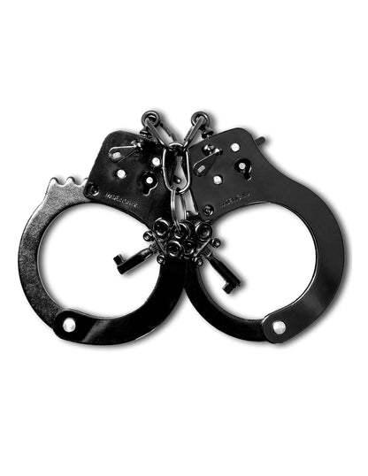 FETISH FANTASY ANODIZED CUFFS BLACK