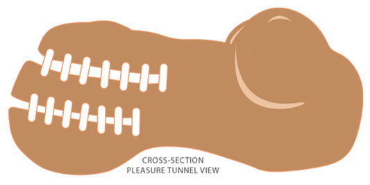 CLOUD 9 PERSONAL MINI BODY STROKER - TAN